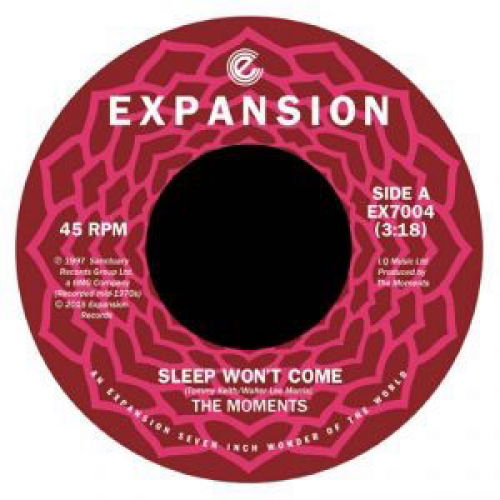 Sleep Won't Come - Moments - Music - EXPANSION - 5019421287049 - June 26, 2015