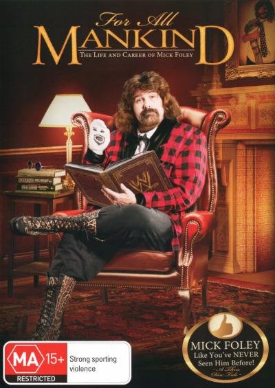 Cover for For All Mankind · Wwe - for All Mankind: Life &amp; Career of Mick Foley (DVD) (2013)