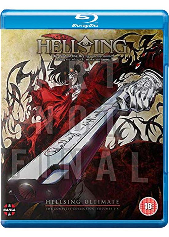 Hellsing Ultimate Volumes 1 to 10 Complete Collection - Hellsing Ultimate  Volume 110 Complete Collection Bluray - Películas - Crunchyroll - 5022366610049 - 15 de julio de 2019