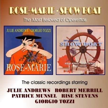 Cover for Andrews,julie / Merrill,robert · Show Boat Rose Marie (CD) (2009)