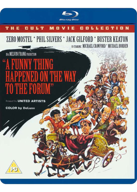 Cover for A Funny Thing Happened on the Way to the Forum · A Funny Thing Happened On The Way To The Forum (Blu-Ray) (2016)