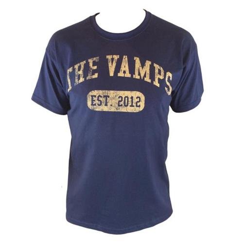 Team Vamps Blue (T-Shirt Donna Tg. L) - Vamps - Mercancía - Bandmerch - 5055295381049 - 