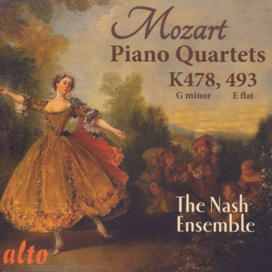 Cover for Mozart / Nash Ensemble · Two Piano Quartets K478 &amp; K493 (CD) (2016)