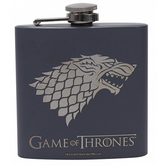 Game Of Thrones - Winter Is Coming (hip Flask (7oz) Boxed) (Mugs) - Game Of Thrones - Merchandise - GAME OF THRONES - 5055453468049 - August 14, 2019