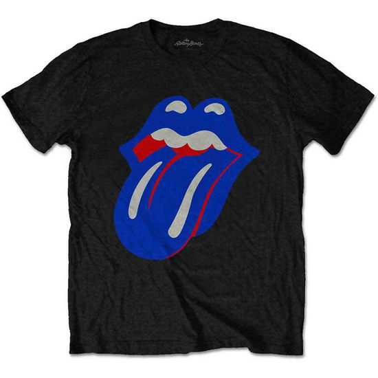 The Rolling Stones Kids T-Shirt: Blue & Lonesome Classic Tongue (3-4 Years) - The Rolling Stones - Koopwaar -  - 5056368624049 - 