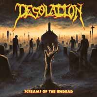 Cover for Desolation · Screams of the Undead (LP) (2020)