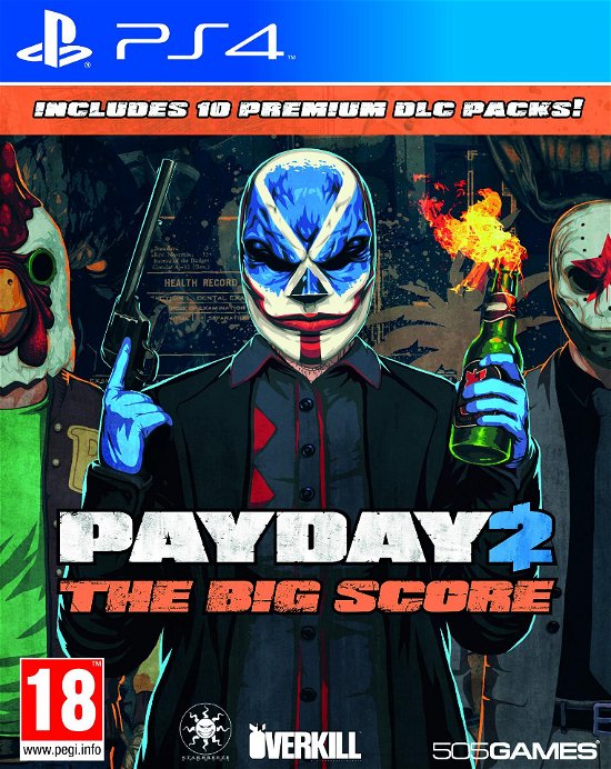 Cover for Playstation 4 · Payday 2 The Big Score PS4 (PS4) (2016)