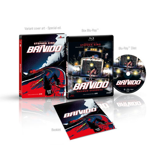 Cover for Brivido (Blu-ray+booklet) (Blu-ray) (2024)