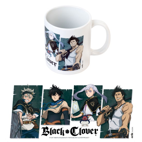 BLACK CLOVER - Mug 10Oz - Black Clover - Merchandise -  - 8435497283049 - 