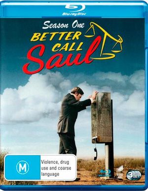 Cover for Odenkirk, Bob, Banks, Jonathan, Seehorn, Rhea, Fabian, Patrick, Mando, Michael, Mckean, Michael, N/a · Better Call Saul: Season 1 (Blu-ray) (2015)