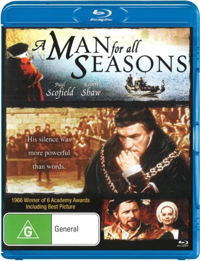 Cover for Man for All Seasons (Blu-ray) (2017)