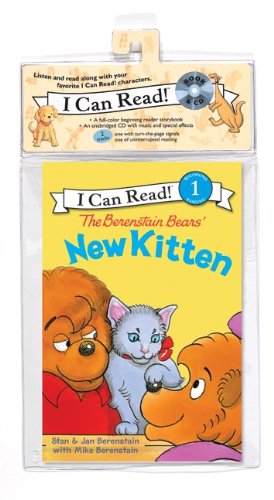 Cover for Jan Berenstain · The Berenstain Bears' New Kitten Book and CD - I Can Read Level 1 (Audiobook (CD)) [Pck Pap/co edition] (2011)