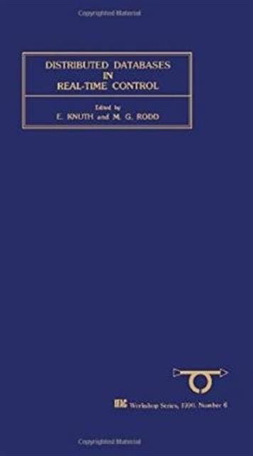 Cover for International Federation of Automatic Control · Distributed Databases in Real-Time Control - IFAC Workshop Series (Hardcover Book) (1990)