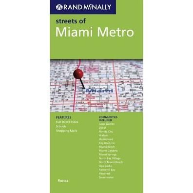 Cover for Rand McNally · Rand McNally Streets of: Miami Metro (Gebundenes Buch) (2012)