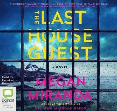 Cover for Megan Miranda · The Last House Guest (Hörbok (CD)) [Simultaneous Release edition] (2019)
