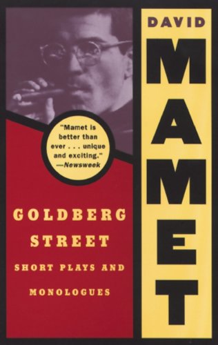 Goldberg Street: Short Plays - David Mamet - Bøker - Grove Press / Atlantic Monthly Press - 9780802151049 - 7. januar 1994