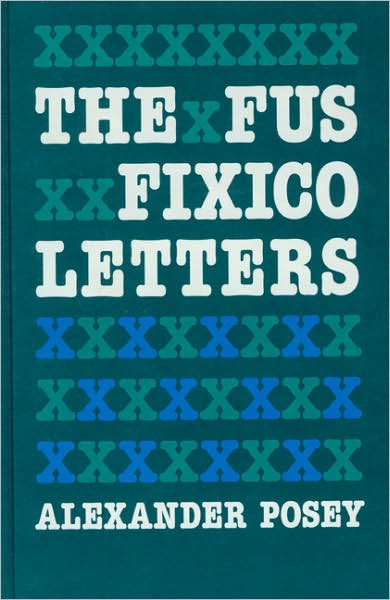 Cover for Alexander Posey · The Fus Fixico Letters - American Indian Lives (Hardcover Book) (1993)