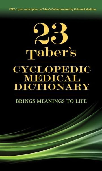 Taber'S Cyclopedic Medical Dictionary, 23e - Venes - Livres - F.A. Davis Company - 9780803659049 - 31 janvier 2017