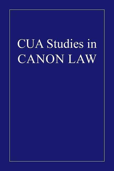 Cover for Donovan · The Pastor's Obligation in Prenuptial Investigation - CUA Studies in Canon Law (Hardcover Book) (2013)