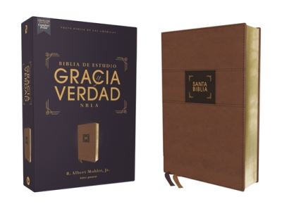 Cover for Vida · Nbla Biblia de Estudio Gracia Y Verdad, Leathersoft, Cafe, Interior a DOS Colores (Leather Book) (2021)