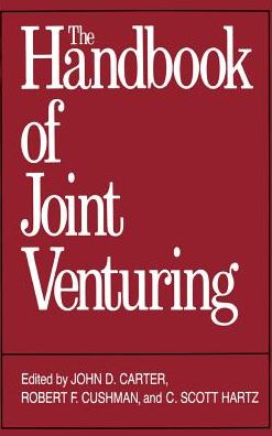 Cover for Robert F. Cushman · The Handbook of Joint Venturing (Hardcover Book) (1988)