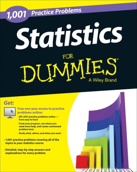 Cover for The Experts at Dummies · Statistics: 1,001 Practice Problems For Dummies (Paperback Book) (2014)