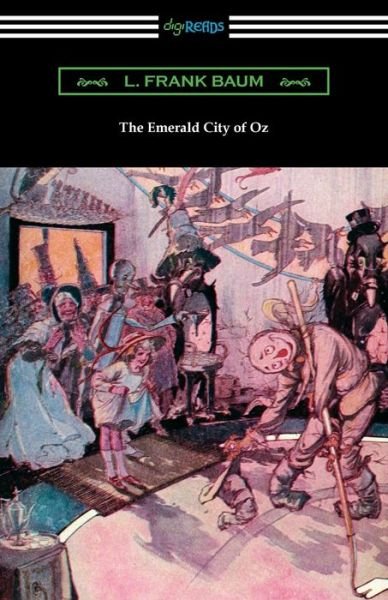 Cover for L Frank Baum · The Emerald City of Oz (Pocketbok) (2021)