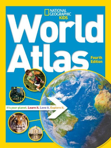 National Geographic Kids World Atlas - National Geographic - Książki - National Geographic - 9781426314049 - 9 lipca 2013