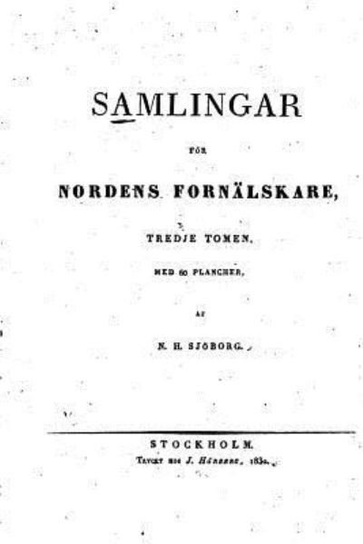 Cover for N H Sjoborg · Samlingar foer Nordens fornalskare (Paperback Book) (2016)