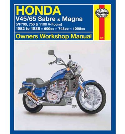 Cover for Haynes Publishing · Honda V45/65 Sabre &amp; Magna (82 - 88) Haynes Repair Manual (Paperback Book) [2 Revised edition] (1988)