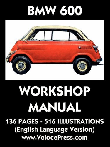 Cover for Bmw · Bmw 600 Limousine Factory Workshop Manual (Paperback Book) (2012)