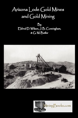 Cover for G. M. Butler · Arizona Lode Gold Mines and Gold Mining (Paperback Book) (2011)