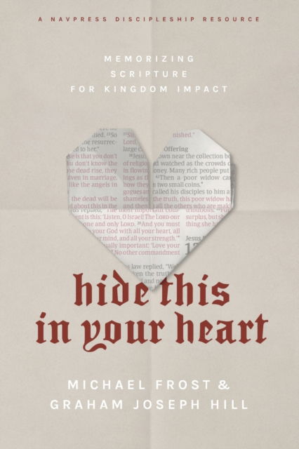 Cover for Michael Frost · Hide This in Your Heart (Paperback Book) (2020)