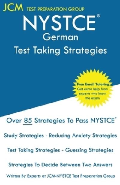 Cover for Jcm-Nystce Test Preparation Group · NYSTCE German - Test Taking Strategies (Paperback Book) (2019)