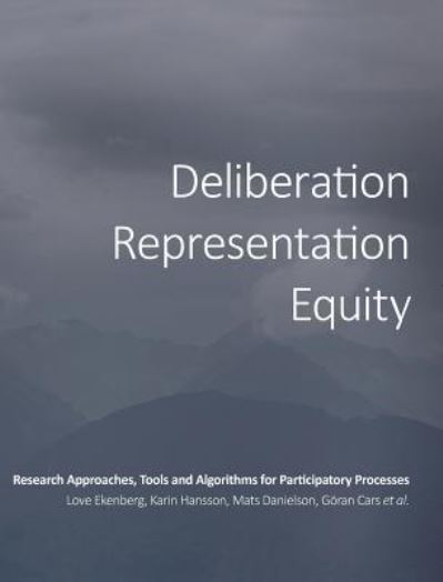 Cover for Love Ekenberg · Deliberation, Representation, Equity (Hardcover Book) (2017)