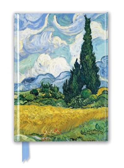 Cover for Vincent van Gogh: Wheat Field with Cypresses (Foiled Journal) - Flame Tree Notebooks (Papperier) (2018)