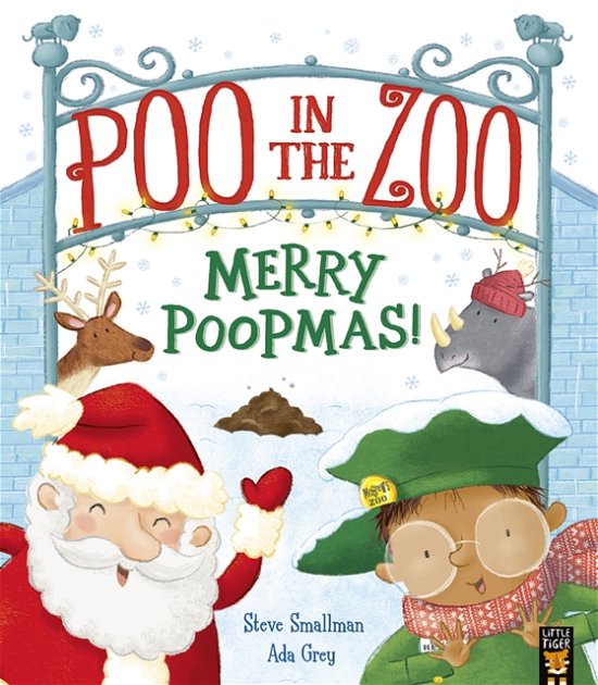 Cover for Steve Smallman · Poo in the Zoo: Merry Poopmas! - Poo in the Zoo (Paperback Book) (2023)
