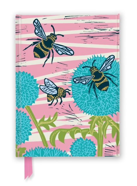 Cover for Flame Tree Studio · Kate Heiss: Busy Pollinators (Foiled Journal) - Flame Tree Notebooks (Skrivemateriell) (2025)