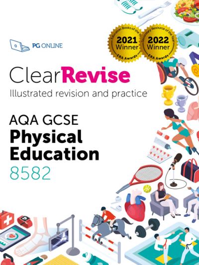 Cover for ClearRevise AQA GCSE Physical Education 8582 (Paperback Book) (2023)