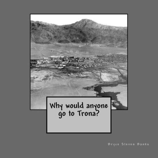 Cover for Bryce Steven Banks · Why would anyone go to Trona? (Pocketbok) (2015)