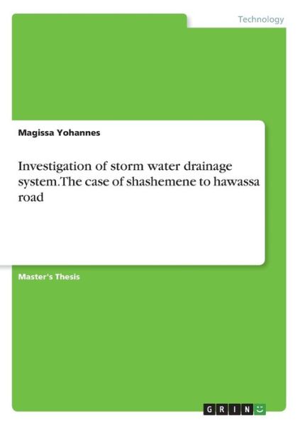 Cover for Yohannes · Investigation of storm water d (Book)