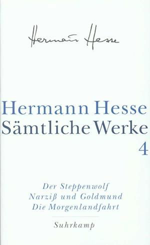 Samtliche Werke - Hermann Hesse - Books - Suhrkamp Publishers - 9783518411049 - May 1, 2001