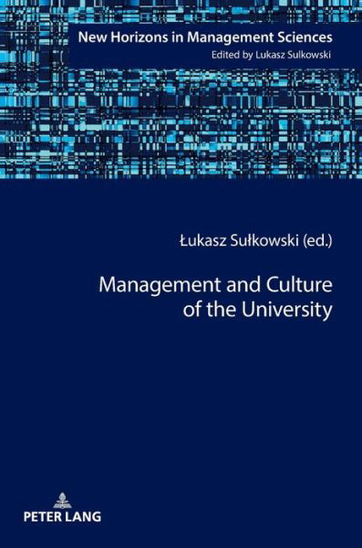 Cover for Management and Culture of the Universit (Book) (2017)