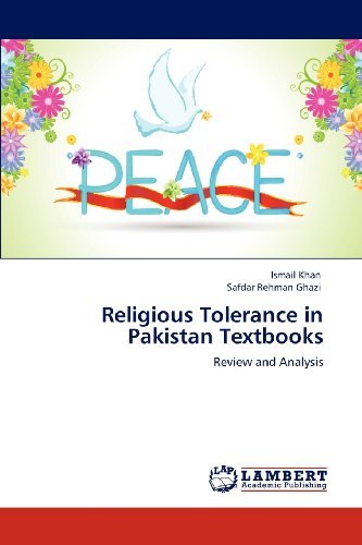 Cover for Safdar Rehman Ghazi · Religious Tolerance in Pakistan Textbooks: Review and Analysis (Paperback Bog) (2012)