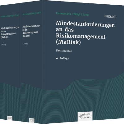 Cover for Ralf Hannemann · Mindestanforderungen an das Risikomanagement (MaRisk) (Hardcover Book) (2022)