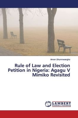 Cover for Uhunmwangho · Rule of Law and Election Pe (Buch) (2019)