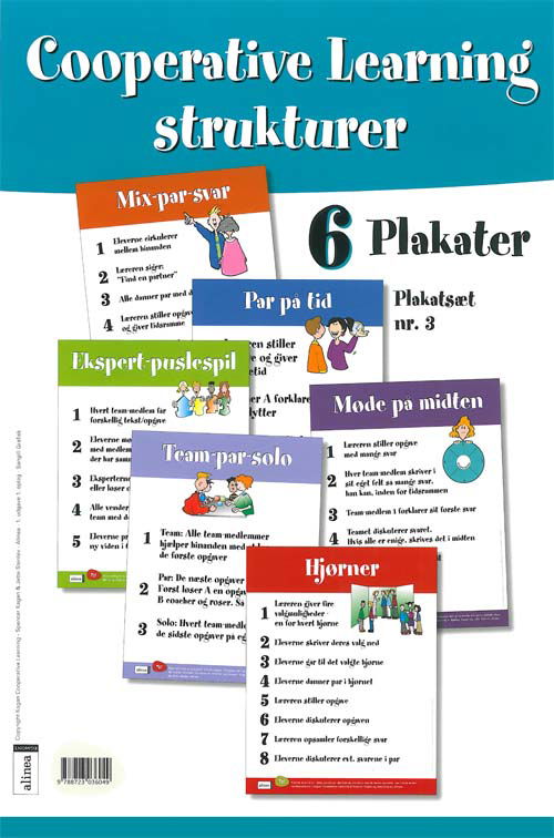 Cover for Kagan Publishing; Jette Stenlev; Spencer Kagan · Pædagogisk litteratur om CL: Cooperative Learning, Plakat-sæt 3 (Book) [1st edition] (2010)