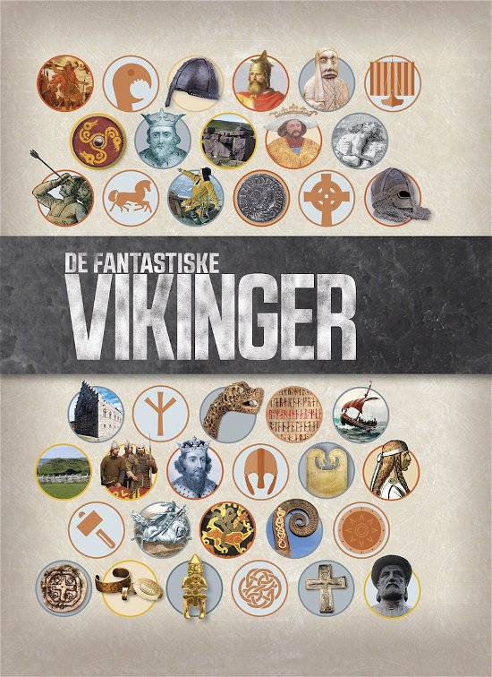 Cover for Philip Parker · De fantastiske vikinger (Gebundesens Buch) [1. Ausgabe] (2018)