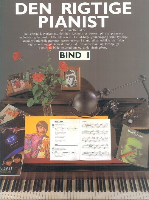 Cover for Kenneth Bager · Den rigtige pianist 1 (Book) [1th edição] (1990)