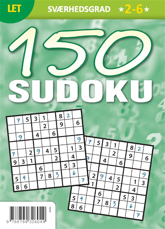 Cover for Keesing / Tankesport · Sudoku 150 (Hardcover Book) [1. wydanie] (2022)